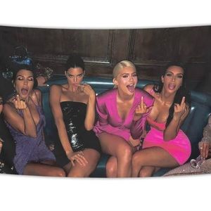 Kardashian Tapestry Wall Art